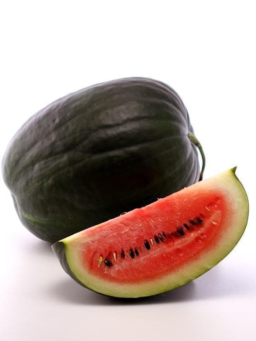 Black Diamond Watermelon Seeds, Fruit size: 30 to 50 pounds - Caribbeangardenseed