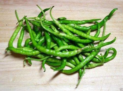 Green Pepper Seeds (Capsicum annuum) Himo Togarshi ,ASIAN VEGETABLES - Caribbeangardenseed