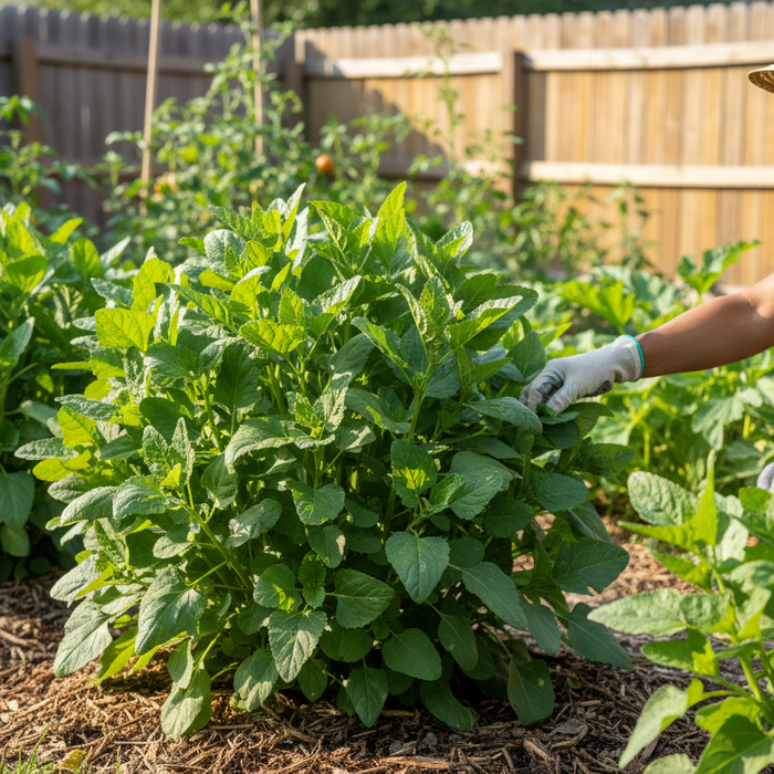 Molokhia growing tips for a thriving backyard garden with healthy green plants and home gardening success