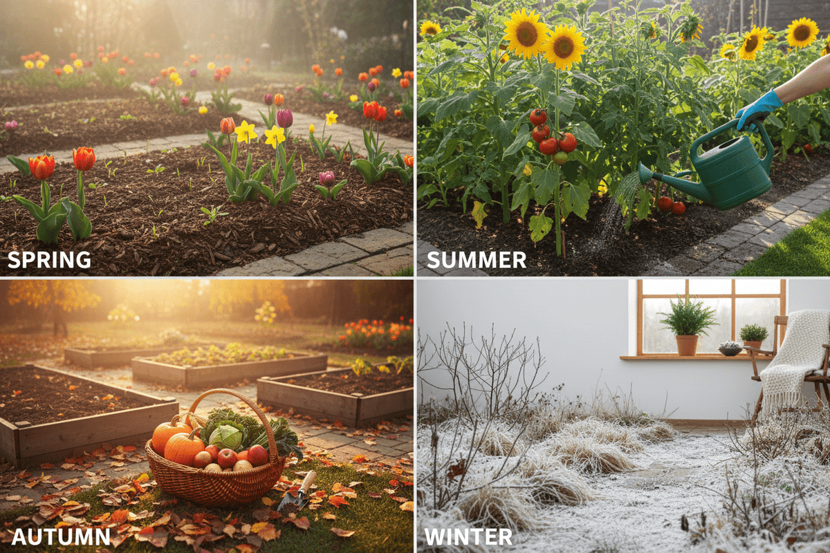 Seasonal Plant Care Guide: Year-Round Tips for Thriving Gardens ...