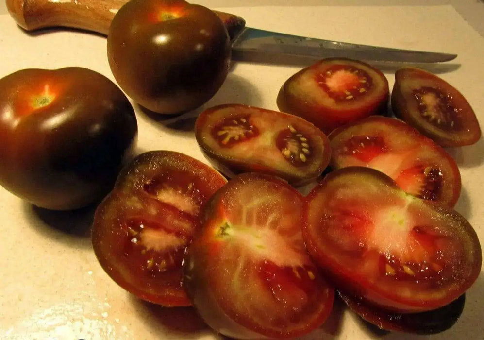 Black tomatoes. kumato tomato Seeds - Slicing tomato - SPANISH Heirloom - Caribbean garden seed