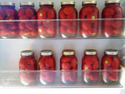 Cherry Bomb , HOT PEPPER SEEDS ( Capsicum annuum ) Medium heat - Caribbean garden seed