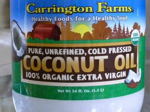Coconut Oil,100% Organic Extra Virgin 54 fl. Oz.(1.5L) - Caribbean garden seed