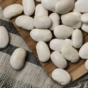 Corona  White lima Beans,Pole, Vegetable - Caribbean garden seed