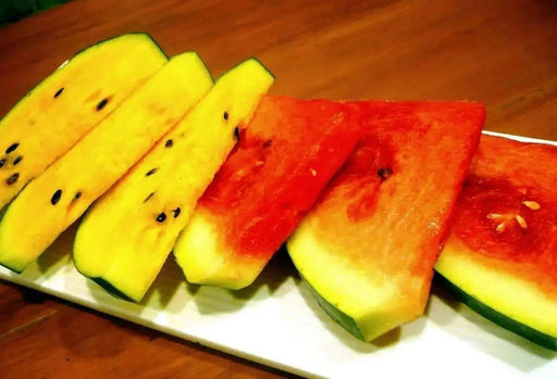 Crimson Sweet-Watermelon seeds - YELLOW - Caribbean garden seed