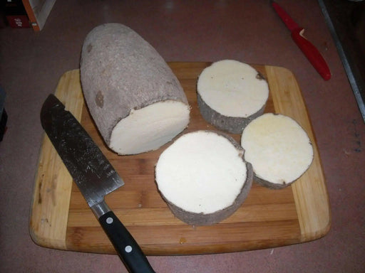 fresh Brazilian  White CUSCUS Yam , CARIBBEAN PRODUCT - Caribbean garden seed