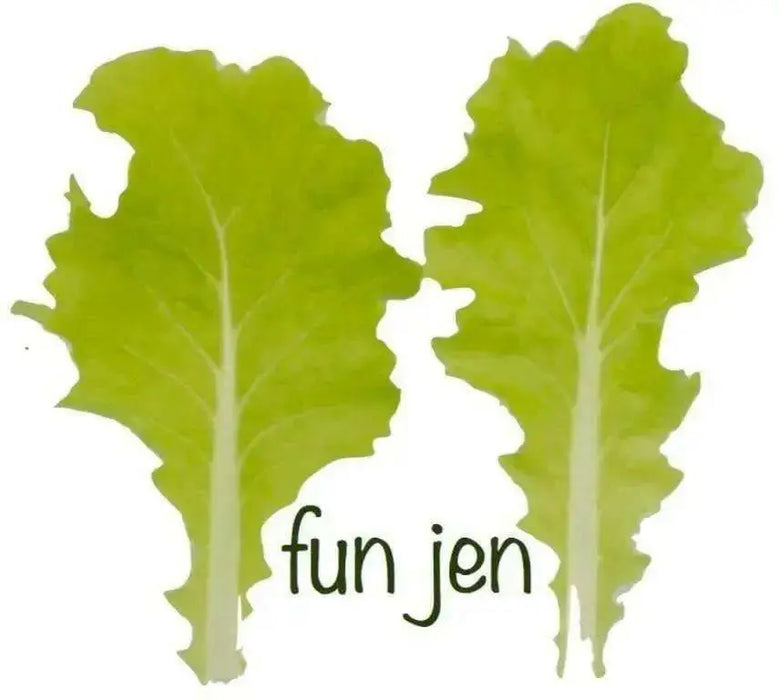 Fun Jen"  frilly leaf pak choi or "Bok Choy" Chinese Cabbage ! Asian Vegetables - Caribbean garden seed