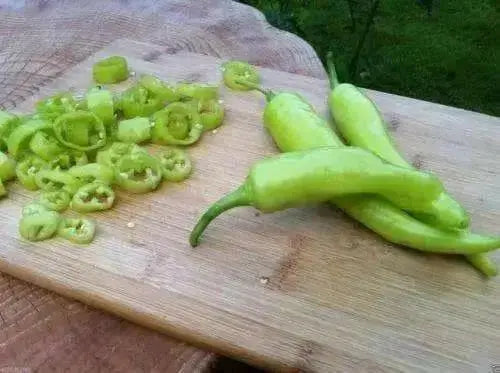 Hungarian Wax Hot'  Pepper PLANTS, 3'POT, Capsicum annuum - Caribbean garden seed
