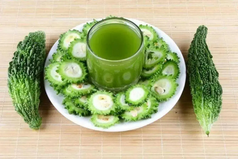 India LONG Bitter  Gourd Seed - "Green Bitter Gourd Hybrid" Asian Vegetables - Caribbean garden seed