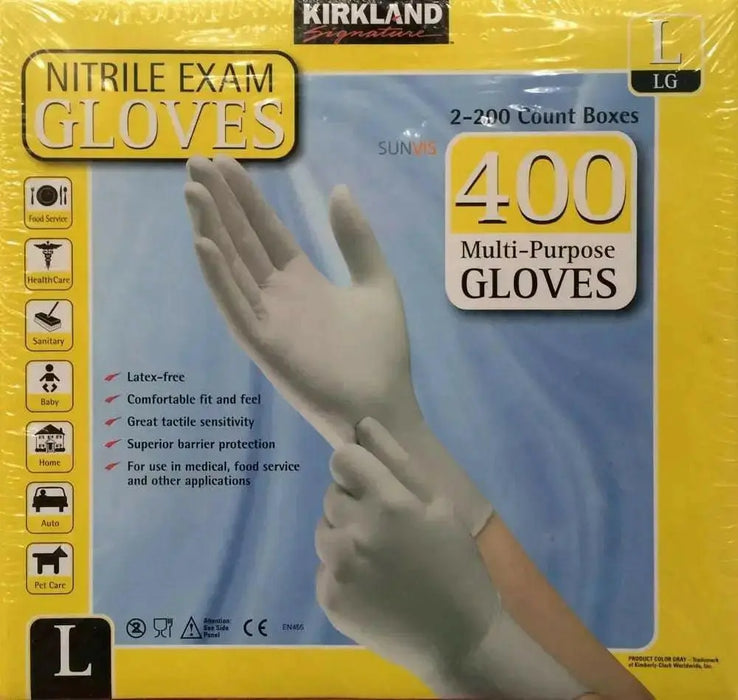 Multi Purpose,Nitrile Exam Gloves 200 ct - Caribbean garden seed