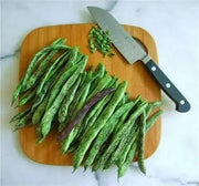 Rattlesnake SNAP POLE BEAN,(Phaseolus vulgaris) aka Preacher Bean 200 Seeds - Caribbean garden seed