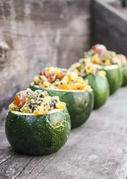 Round Zucchini Seeds  ,SUMMER SQUASH,HEIRLOOM vegetables, ! - Caribbean garden seed