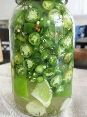 SERRANO PEPPER SEEDS,Capsicum annuum - Caribbean garden seed