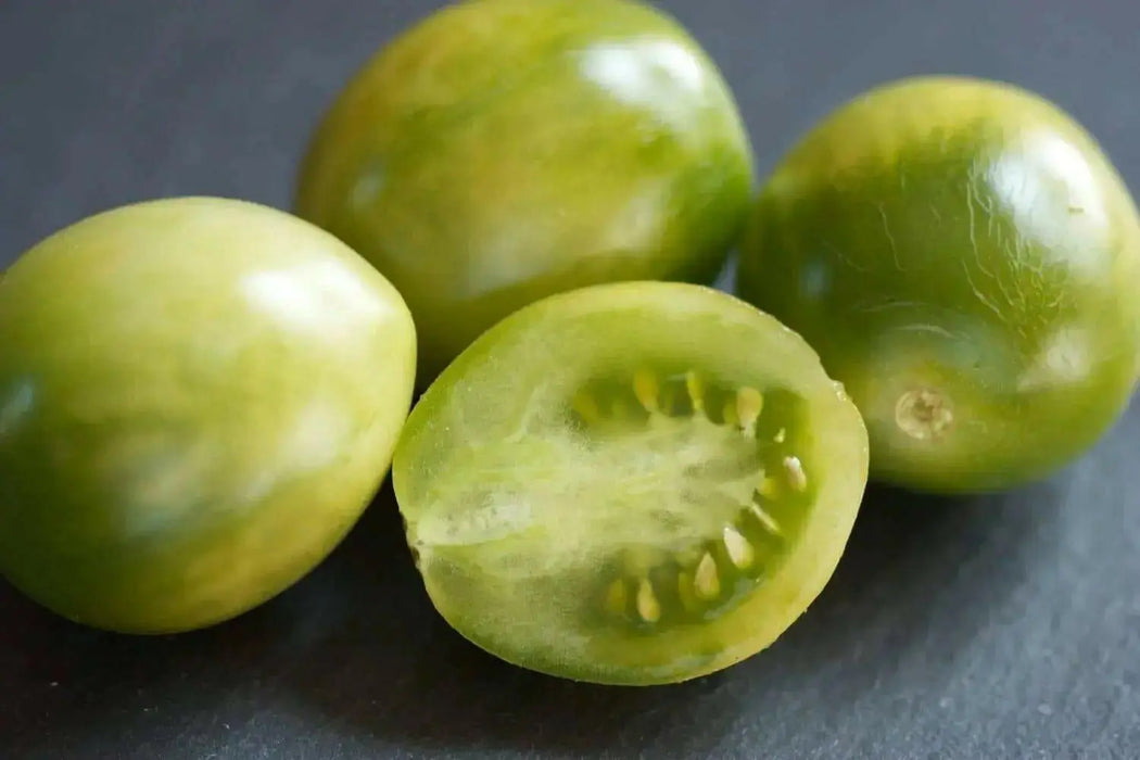 Sweet GREEN GRAPE Tomato Seeds.Organic Home Grown Small Tomatoes,Organic Home Grown Small Tomatoes Fruit - Caribbean garden seed