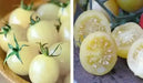 White Cherry Tomato Seeds ( Lycopersicon lycopersicum) Open Pollinated - Caribbean garden seed