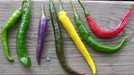 Cayenne Pepper Hot Mix - yellow, purple, green and orange , Capsicum annuum. - Caribbean garden seed