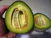 Melon Seed"Green Nutmeg" Heirloom,Extra early 2-3 pound melons.Certified Organic - Caribbeangardenseed