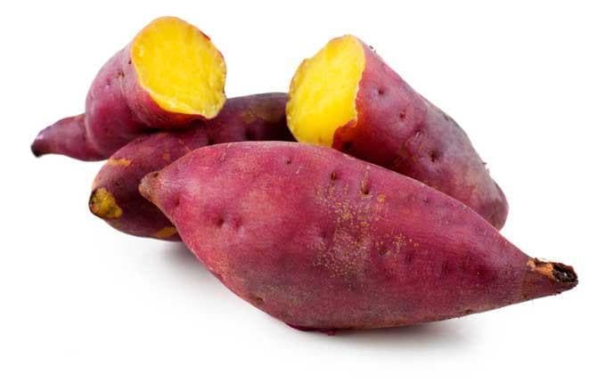 Japanese sweet potatoes (Slips)- /Red Skin Yellow Flesh, asian vegetable, - Caribbeangardenseed